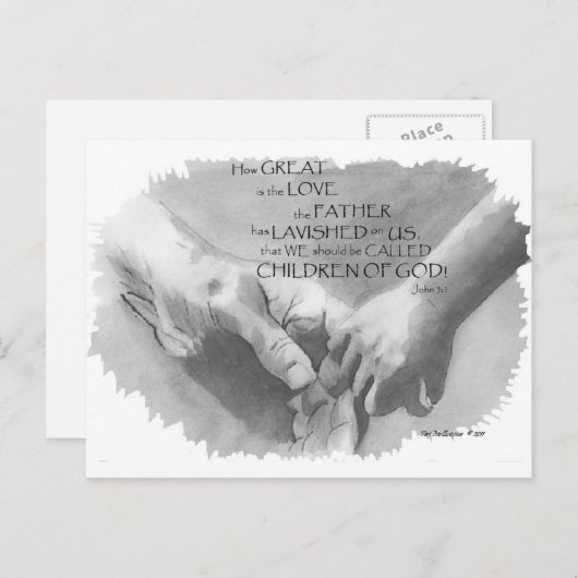 John 3:1 Carte postale (Devant / Derrière)