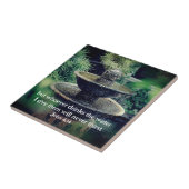 John 4:14 Wie het water drink dat ik bijbel geef Tegeltje (Zijkant)