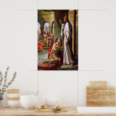 John 5:1-15 Neem je mat en loop op Poster (Keuken)