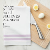 John 635 Brood van het Inspirerend van Life Lavend Theedoek (Quarter Fold)