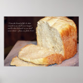 John 6:35 Poster des écritures (Devant)