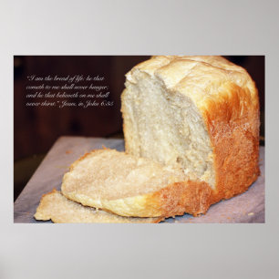 John 6:35 Poster des écritures