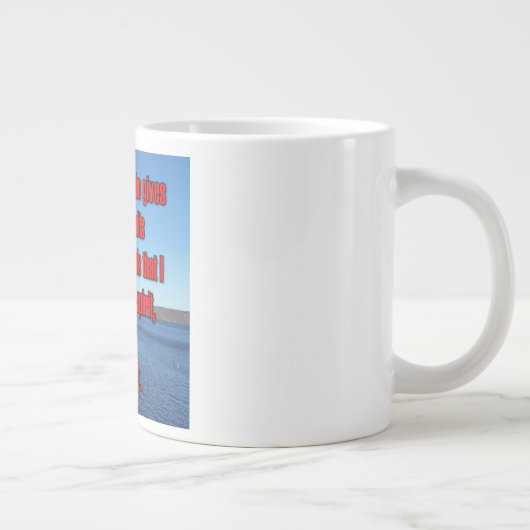 John 6:63 WEBU Mug (Droite)