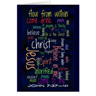 John 7:37-41 Donkerwater