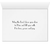 John 7:37 Iedereen die dorst heeft, komt naar mij (Binenzijde Horizontaal (Onderkant))