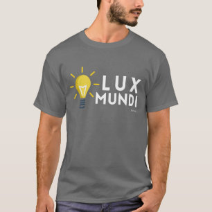John 8:12: Lux Mundi (licht van de wereld) T-shirt