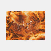 John 8:31-32 fleece deken (Voorkant (Horizontaal))