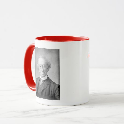 JOHN A MACDONALD PM of Canada Mok (Voorkant links)