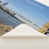 John A. Roebling Bridge couverture sherpa (3/4)