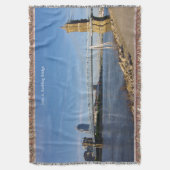 John A. Roebling Bridge jeter la couverture (devant Vertical)