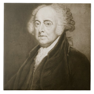 John Adams, 2e President van de Verenigde Staten v Tegeltje