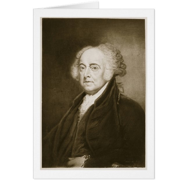 John Adams, 2ème Président des États-Unis de (Devant)