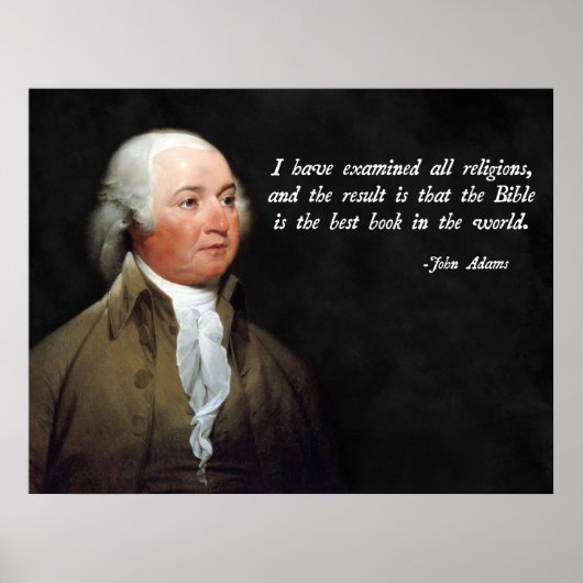 John Adams Bible Poster (Voorkant)