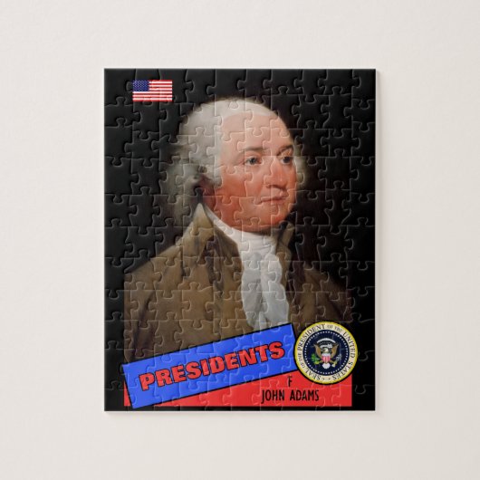 John Adams-honkaarten Legpuzzel (Verticaal)