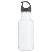 John Adams las mijn ogen uit en kan niet half geno Waterfles (Achterkant)
