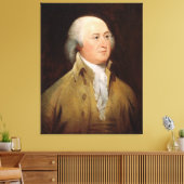 JOHN ADAMS Portret van John Trumbull Print (Insitu (Woonkamer))