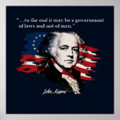 John Adams Poster (Voorkant)