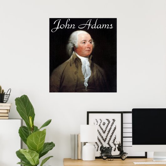 John Adams Poster (Thuiskantoor)