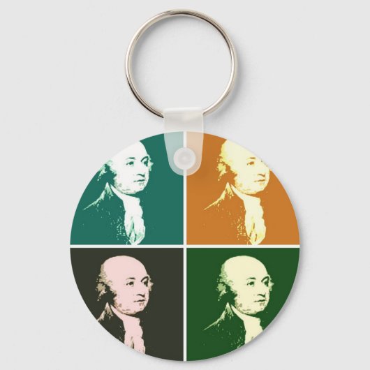 John Adams Sleutelhanger (Voorkant)
