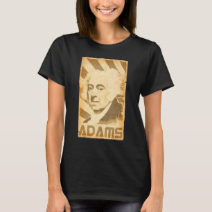 John Adams Torn-Poster T-shirt