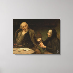 John Anderson, My Jo, 1894 (olie op canvas) Canvas Afdruk