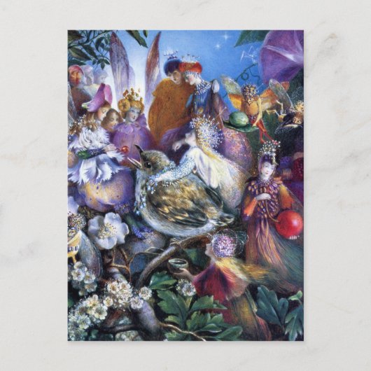 John Anster Fitzgerald De Fledgling Briefkaart (Voorkant)