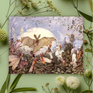 John Anster Fitzgerald Sprookjeselfen Horden Valle Briefkaart