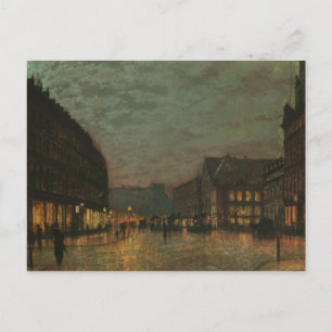 John Atkinson Grimshaw - Boar Lane, Leeds Briefkaart