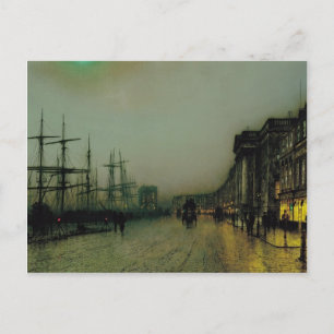 John Atkinson Grimshaw - Canny Glasgow Briefkaart