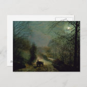 John Atkinson Grimshaw | Forge Valley Briefkaart (Voorkant / Achterkant)