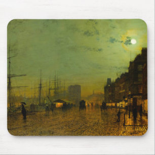John Atkinson Grimshaw Glasgow Docks Muismat