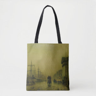 John Atkinson Grimshaw Liverpool Docks Customs H Draagtas