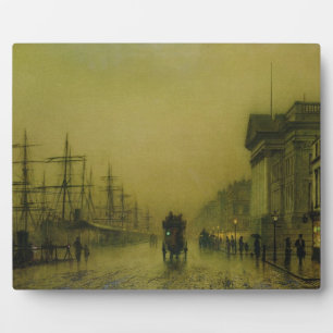 John Atkinson Grimshaw Liverpool Docks Customs H Fotoplaat