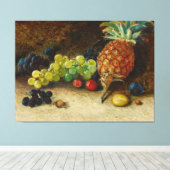 John Atkinson Grimshaw - Still Life With Canvas Afdruk (Insitu (Houten vloer))