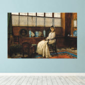 John Atkinson Grimshaw - The Cradle Song Canvas Afdruk (Insitu (Houten vloer))