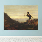 John Atkinson Grimshaw - The Parable of the Lost Canvas Afdruk (Insitu (Houten vloer))