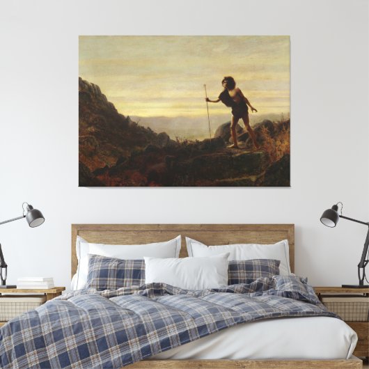 John Atkinson Grimshaw - The Parable of the Lost Canvas Afdruk (Insitu (Slaapkamer))