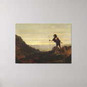 John Atkinson Grimshaw - The Parable of the Lost Canvas Afdruk (Voorkant)