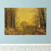 John Atkinson Grimshaw - The Queen’s Highway Canvas Afdruk (Insitu (Houten vloer))