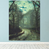 John Atkinson Grimshaw - Thuis aankomen Canvas Afdruk (Insitu (Houten vloer))