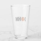 John Basketball Glas (Achterkant)