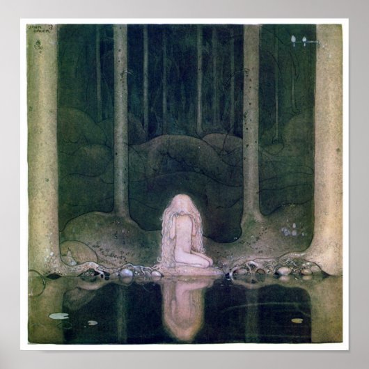 John Bauer ( 1913 ) Tuvstarr Poster (Devant)