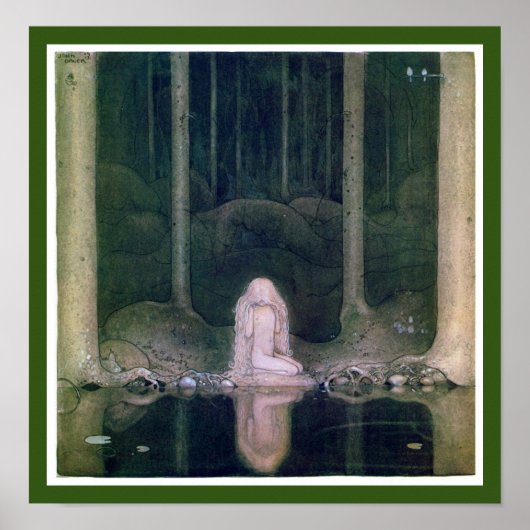 John Bauer (1913) Tuvstarr Poster (Voorkant)