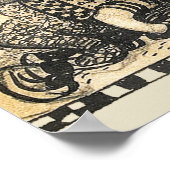 John Bauer Domberget Trolls verwacht gasten CC123 Poster (Hoek)