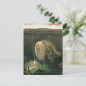 John Bauer - Een bostroll Briefkaart (Staand voorkant)