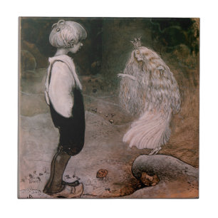 John Bauer een moment veranderd door een beetje fe Tegeltje