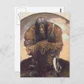 John Bauer - Een oude bergtroll Briefkaart (Voorkant / Achterkant)