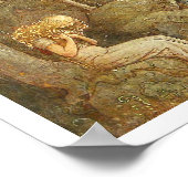  John Bauer Fairy Tale Illustratie Poster (Hoek)