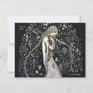 John Bauer Flora C1148 Art Wenskaart