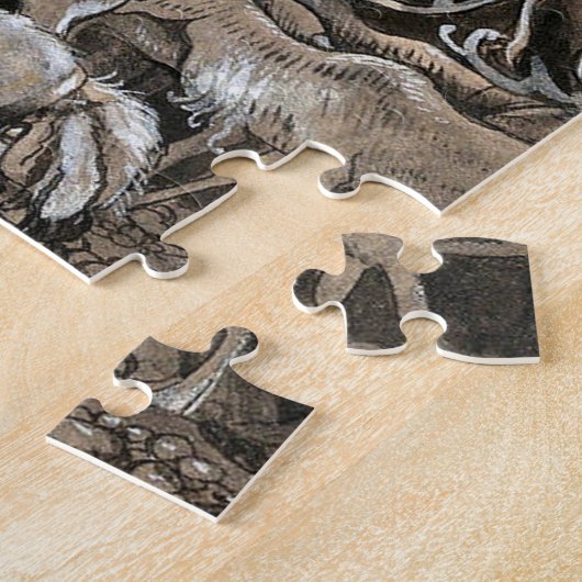 John Bauer - Gnomes And Trolls Legpuzzel (Zijkant)